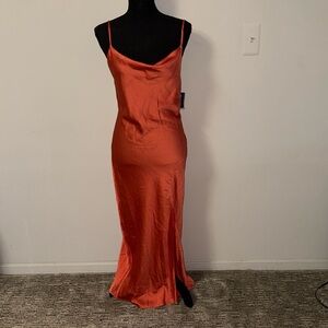 Paper Hearts Cowl neck dress